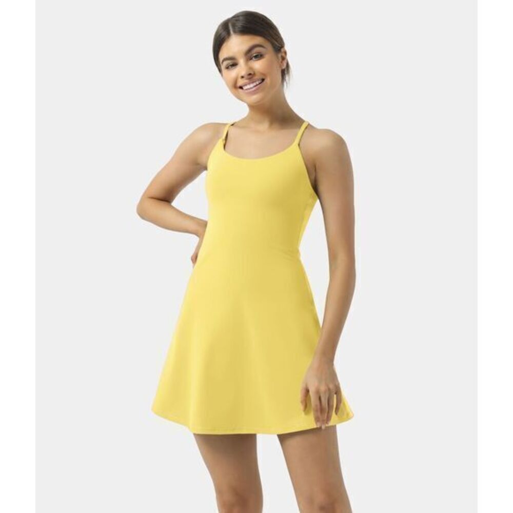 Halara Softlyzero™ Plush Backless Active Dress-Easy Peezy Edition Size XL - Picture 2 of 13